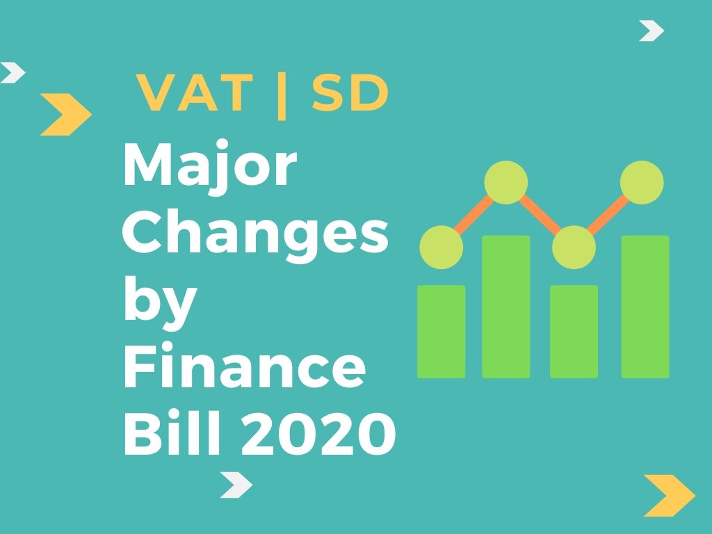 VAT and SD Changes 2020