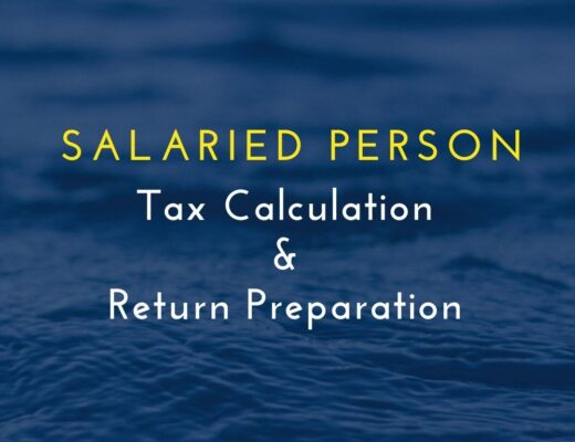 Tax Preparation for Salaried Person