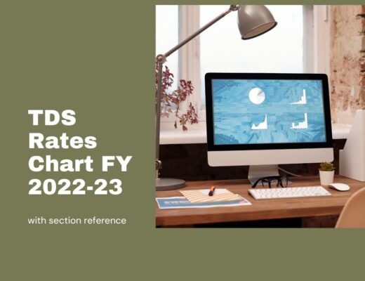 TDS Rates FY2022-23 BD