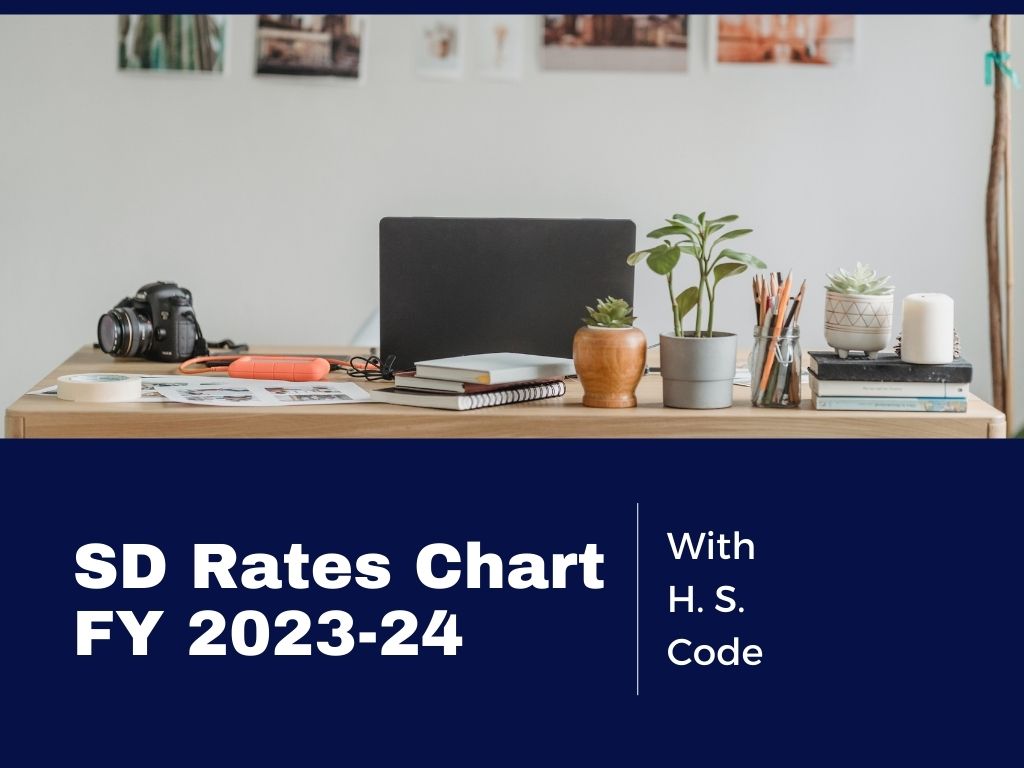 Supplementary Duty (SD) Rates Chart FY 2023-24